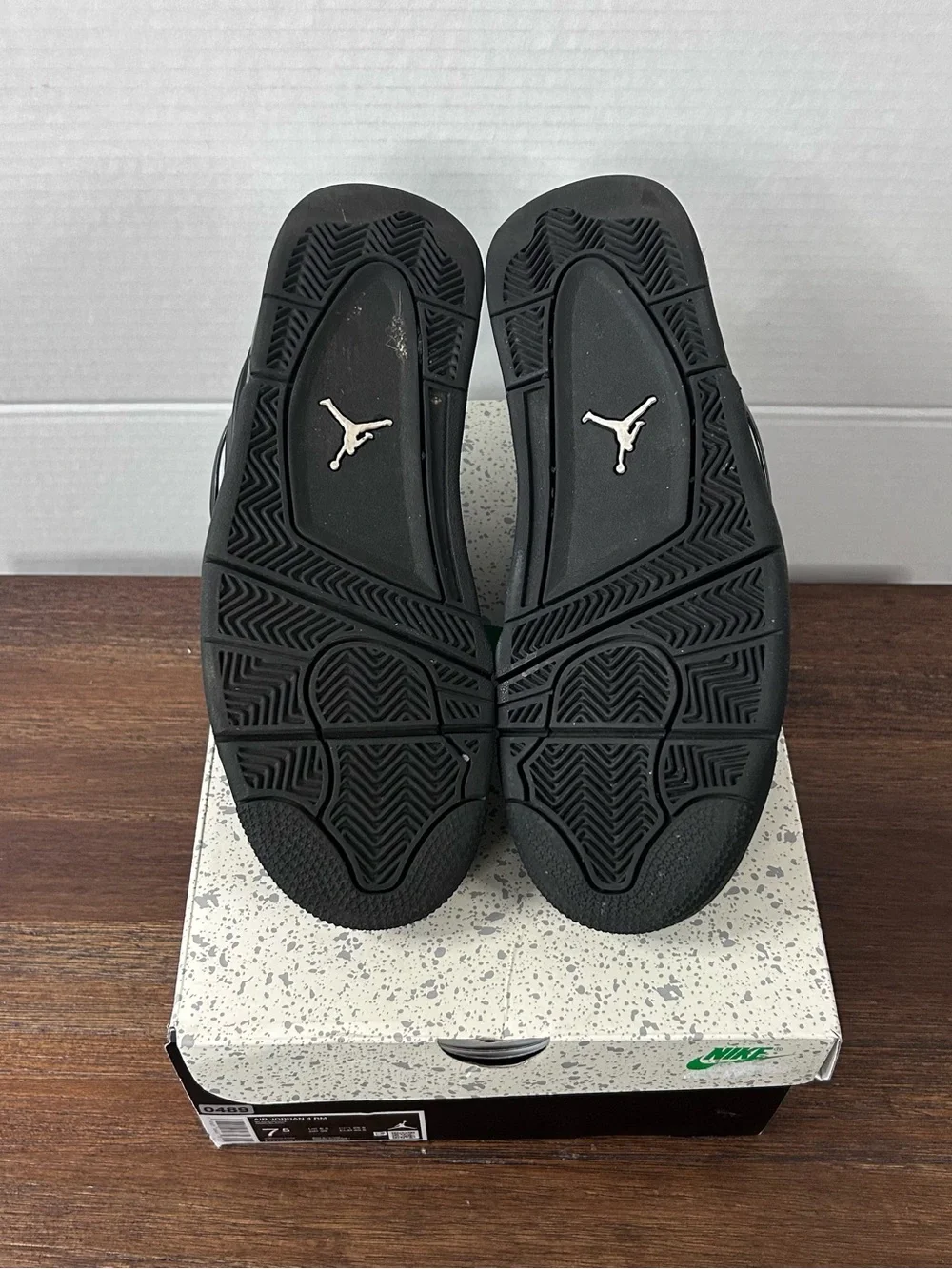 Nike Air Jordan 4 RM Black Cat Black/White M7.5/W9